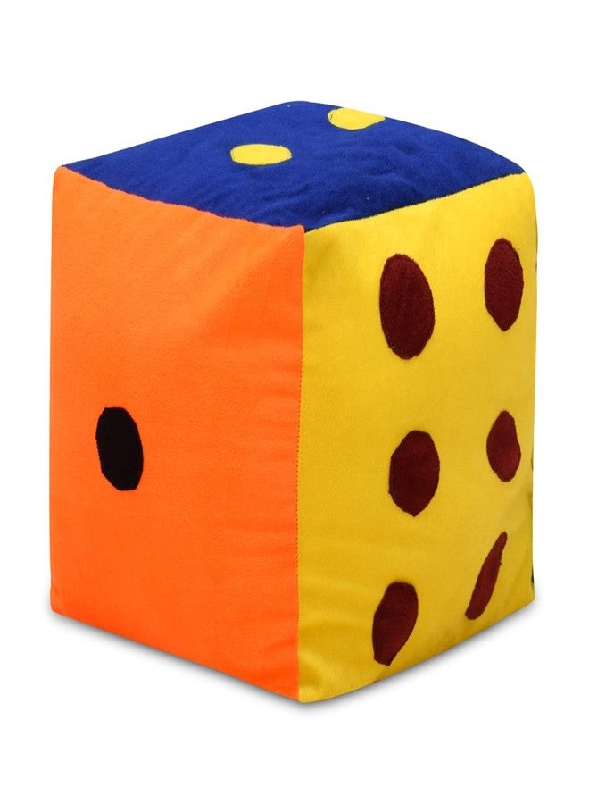 NEXTGO Dice Lodo Snake Game Soft Toy Goti Token for Kids Velvet Material and Feeling Hollow Conjugated Size 12 inch and 6 Multi Colour - Image 1